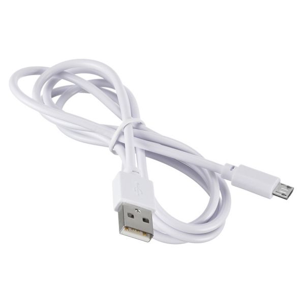 Кабель Digma MICROUSB-1.2M-WH USB (m)-micro USB (m) белый 1,2м