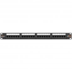 Патч-панель Nikomax NMC-RP24UD2-1U-BK 19